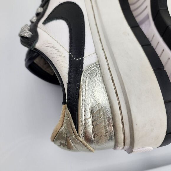 Nike Air Jordan 1 Elevate Low Metallic Silver Toe DQ8561-001 Women's Size 8 - Picture 13 of 16